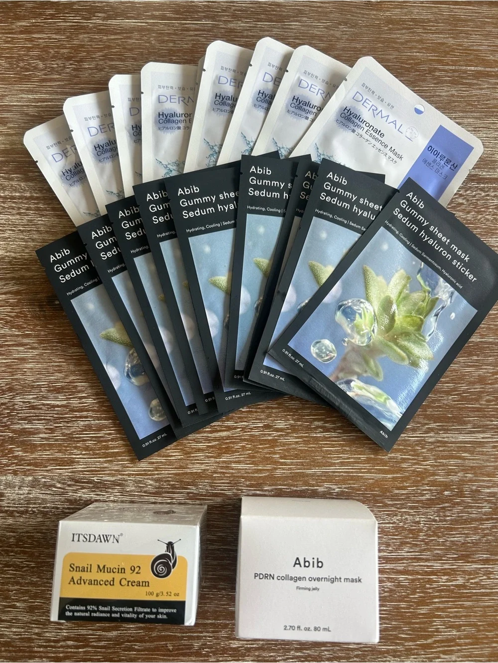 20 Piece Abib/ Dermal/ It’s Dawn Korean Skin Care Lot!